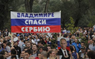 Putin v Serbii