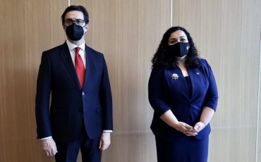 Stevo Pendarovski Vjosa Osmani Maqedonia e Veriut Kosova 1024x682 1