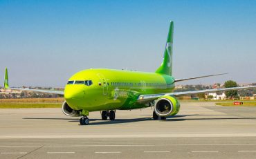 samolet s7 airlines boeing 737