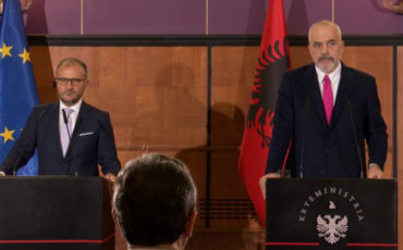 Edi Rama i ambasadorom EU u Albaniji Luidi Soreca