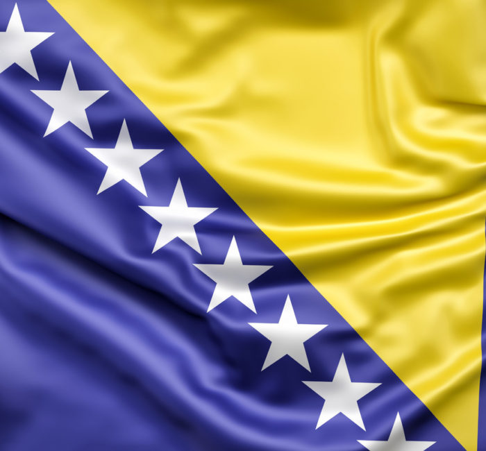 Flag of Bosnia and Herzegovina 19879