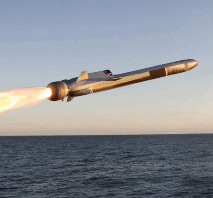 Naval Strike Missile launch